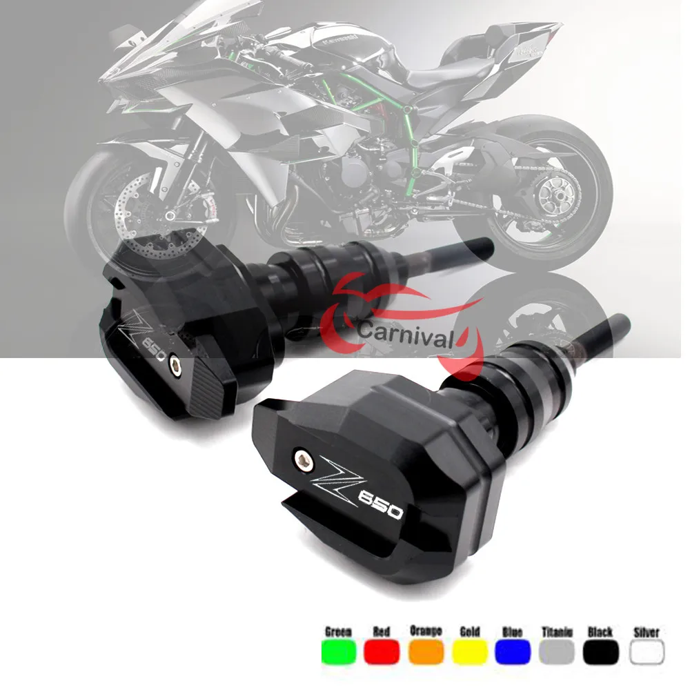 Для KAWASAKI Z650 Z 650 2017 2018 2019 Мотоцикл с ЧПУ Защита от падения Рамка слайдер обтекатель
