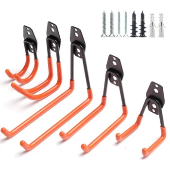 

Large Heavy Duty Storage Hanging Hooks Durable Power Tools Storage Hook Holders Home Garage Wall Mounted Brackets Hook