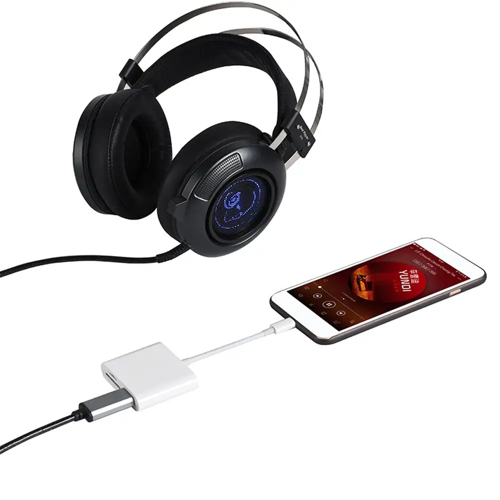 Для iPhone iPad 3 в 1 адаптер USB2.0/SD/TF карта Plug and Play многофункциональная камера Комплект OTG кардридер 3 в 1 TF USB адаптер
