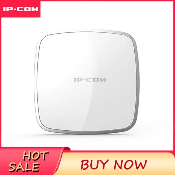 

IP-COM W40AP 11n 300M Mount Ceiling Wireless AP Access point High Gain Antenna Support PoE DC Whole Coverage for Hotel