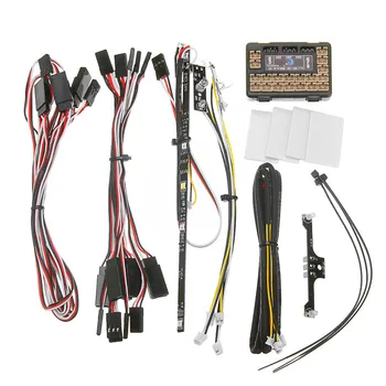 

HG P402 1/10 1/12 Universal Rc Car Parts WE7021 LED Light Kit + IC Mainboard Set Accessories toys juguetes brinquedos игрушки