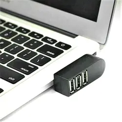 Adaptador divisor de 3 puertos USB HUB 2,0, extensor de extensión de alta velocidad para PC y portátil