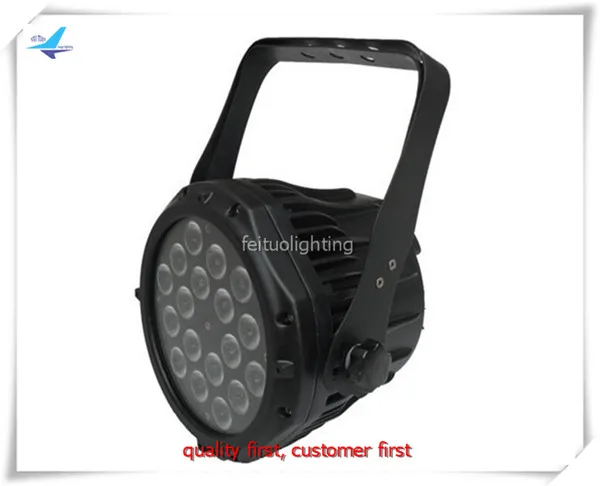 E-2pcs-50pcs 18x10 Вт rgbw 4 в 1 par led открытый ip65 led par 64 сценический эффект лампы для сценического бара dj