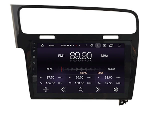 Новое поступление, Android 10,0 Автомобильный gps для VW GOLF 7 2013 автомобильный Радио мультимедийная лента рекордер bluetooth навигация