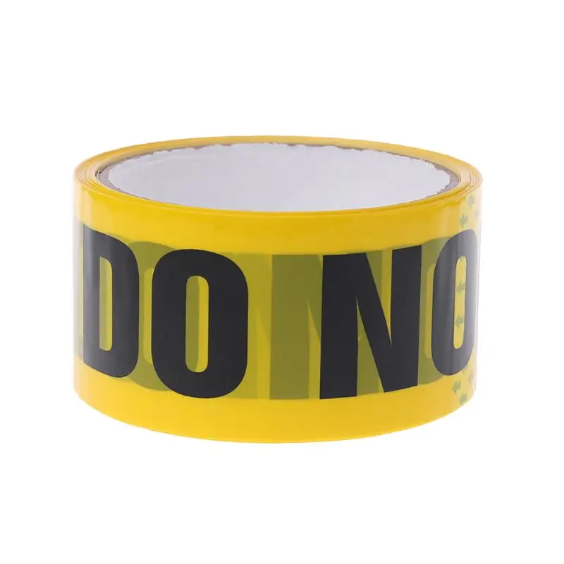 1 рулон 25 м желтый Opp Предупреждение ющие ленты Внимание знак безопасности работы клейкие ленты DIY стикер для торгового центра школы фабрики