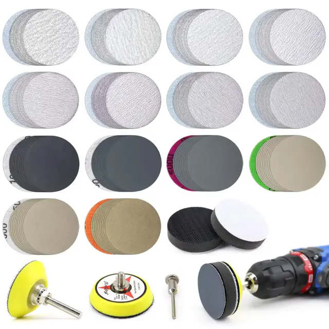 204pcs sandpaper kit