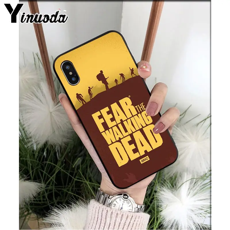 A10 Yinuoda the walking dead Customer высококачественный чехол для телефона Apple iPhone 8 7 6 6S Plus X XS MAX 5 5S SE XR мобильный чехол - Цвет: A10