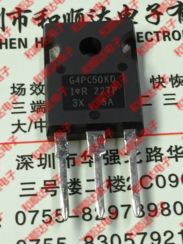 5 шт./лот IRG4PC50KD-247 с изолированным затвором(IGBT) 600V 27A