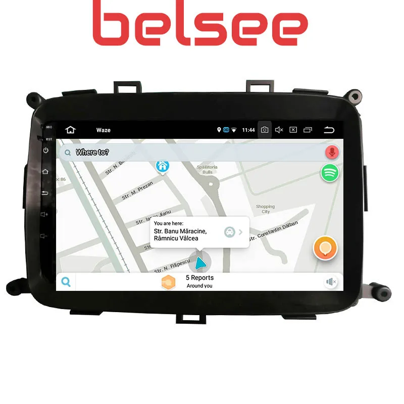Perfect Belsee 9 inch Touch Screen Radio Android 9.0 Head Unit Octa Core PX5 GPS Car DVD Player Navi Kia Carens 2013 2014 2015 2016 2017 4