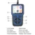 12V Automotive Auto Diagnostic Tool Car Charging Cricut Load Test V311B Car Battery Charger Tester Analyzer Tools