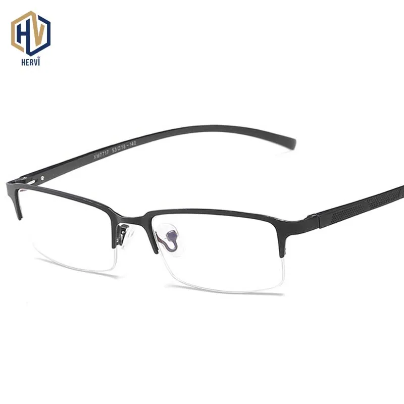 Новые бескаркасные квадратные оптики металлические очки рамки бизнес мужские и женские алюминиевые магниевые оправы очки унисекс