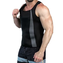 Корсет, модный топ на бретелях, утягивающий тело, термо-пот, потеря веса, талии, цирковой костюм, фитнес-спортивный костюм, мужской жилет, Неопреновая утягивающая одежда