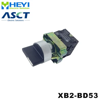 

pressure switch XB2-BD53 N/O+N/O rotary switch 3 position spring return electrical switch 50/60 Hz