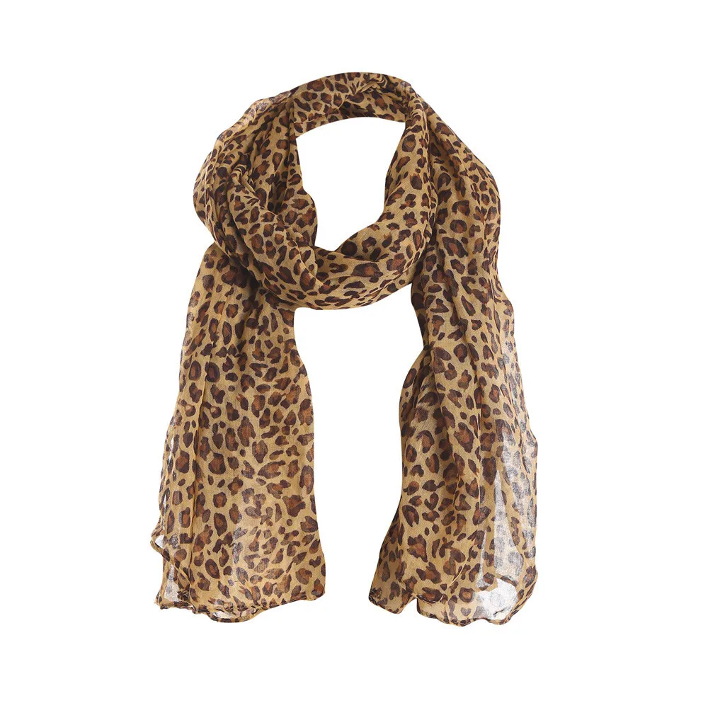 new autumn Winter Women Ladies Printed Pattern Lace Long Scarf Warm Wrap Shawl leopard scarf air conditioning scarf#11