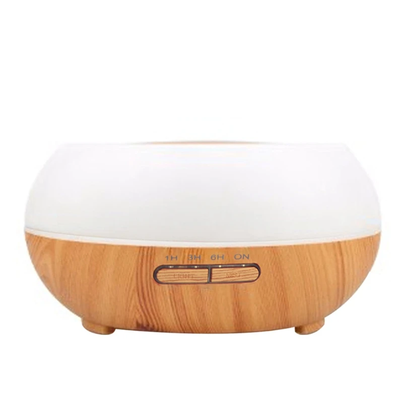 HOT！-Smart Wifi Wireless 400Ml Aroma Essential Oil Diffuser Air Humidifier 7 Color Light Compatible with Alexa for Google Home