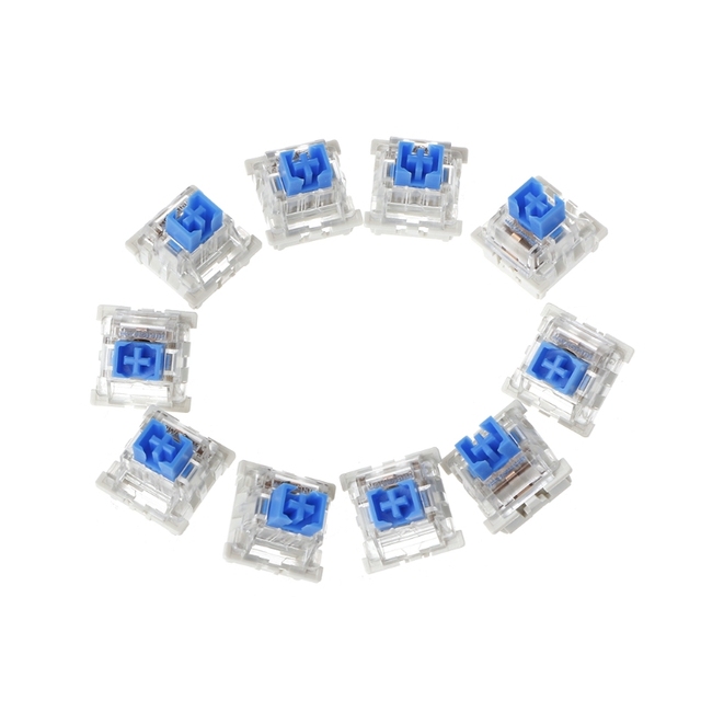 3 Pin Mechanical Keyboard Switch Blue Red Brown Black Replacement For Gateron Cherry MX