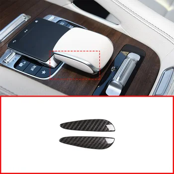 

For Mercedes Benz GLE GLS Class GLE350 450 2020 Car Interior ABS Center Console Gear Shift Handle Side Decoration Cover Trim