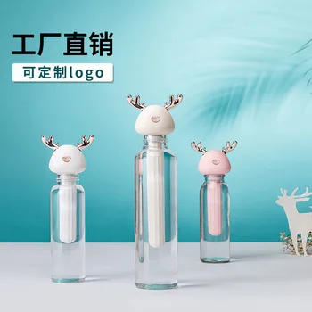 

Creative-Humidifier Household Small Antlers Mini Spray USB Travel Portable Water Mineral Water Bottle Humidifier