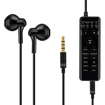 

IG-Voice Changer Headsets,Singing Headphones,for Tik Tok/ Living/Karaoke/Kids/Phone/iPad/Computer/Anchor