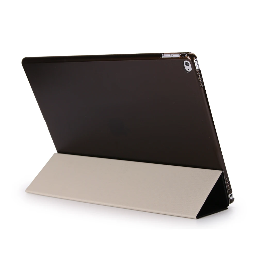 Подходит для iPad Pro 12,9 TPU Мягкий силиконовый чехол-накладка из искусственной кожи Smart Cover мягкая Задняя накладка чехла из ТПУ для iPad Pro 12,"