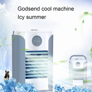 

Hot Bluetooth Music Radio Sale Desktop Air Conditioner Cooler Humidifier Purifier Refrigeration 3 Speed USB Charge Speaker