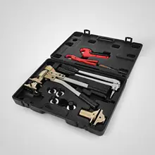 Руководство Rehau Pex труба рукав расширитель пресс сантехника Набор инструментов 16-32 мм