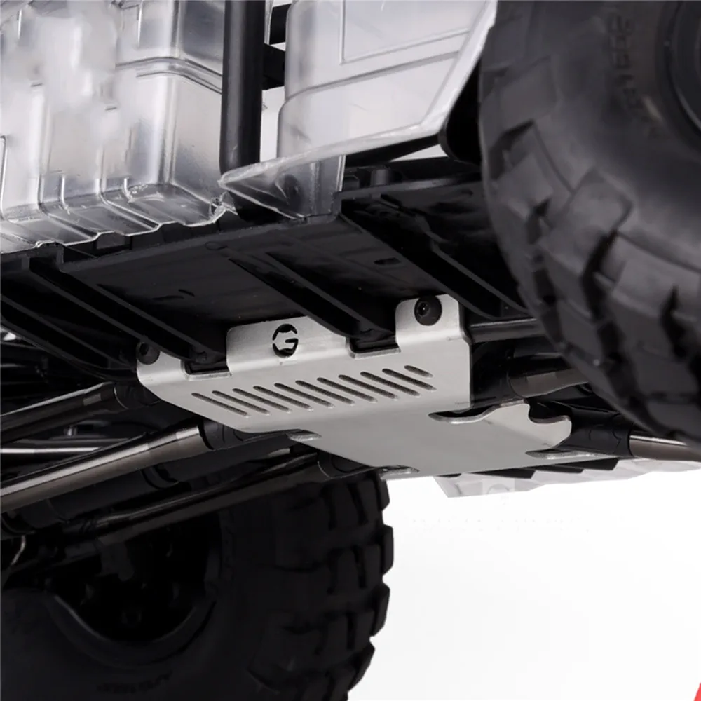 Для Axial SCX10 II шасси Броня средняя защита UMG10 90046 90060 нержавеющая сталь Броня# G151C RC Гусеничный автомобиль запчасти