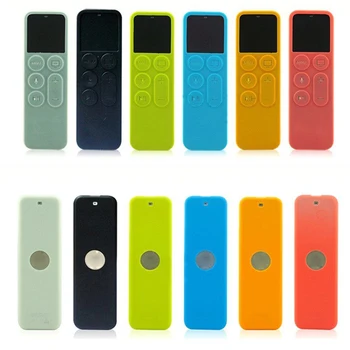 

NEW Protective Case Cover Apple TV Silicone Dustproof Cover for Apple TV 4 Remote Control Home Storage Remote Control Holder