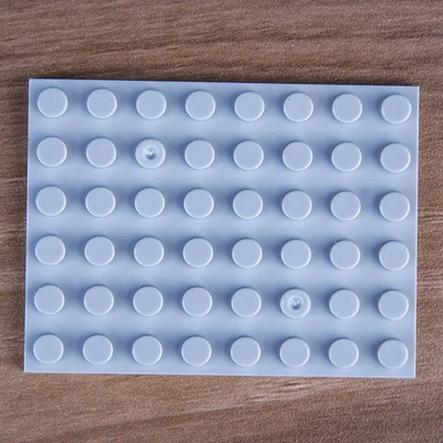 10pcs/lot DECOOL 6*8 Baseplate Dots Base Plate 6x8 compatible with 3036 MOC Building Blocks Parts Toys | Игрушки и хобби