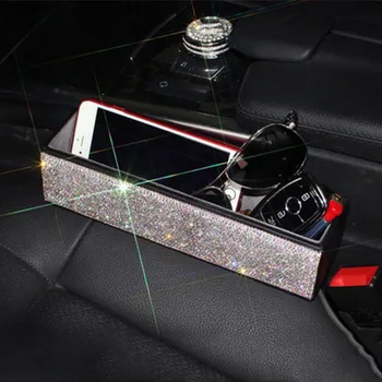 

Auto Storage Box Car Organizer Seat Gap Case Pocket Auto Crevice Cup Holder Car Seat Side Slit Multifunctional 2020