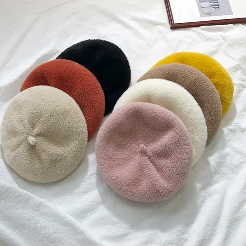 

Beret Women's England Retro Autumn & Winter Korean-style Japanese-style New Style Online Celebrity INS Fashion Versatile Painter