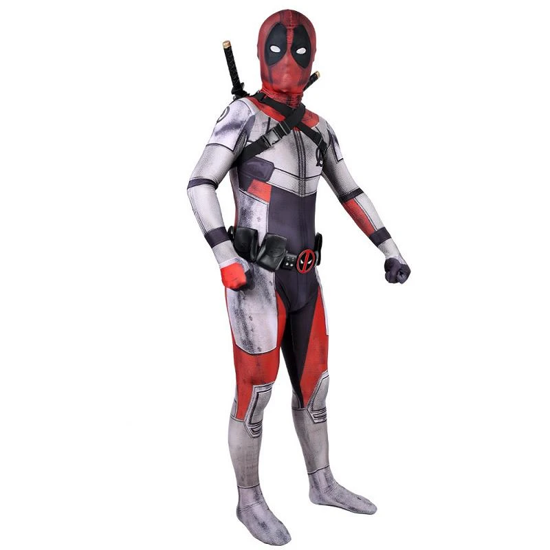 

Marvel Avengers 4 Endgame Quantum Realm Costume Deadpool Cosplay Adult Halloween Kids Zentai Jumpsuit Superhero Suit For Women