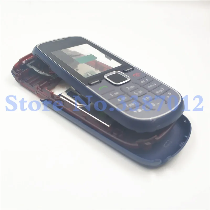 Полный Корпус для Nokia 1662 ключ доска дисплей стекло+ средняя рамка+ задняя крышка чехол 1662 Запасная часть
