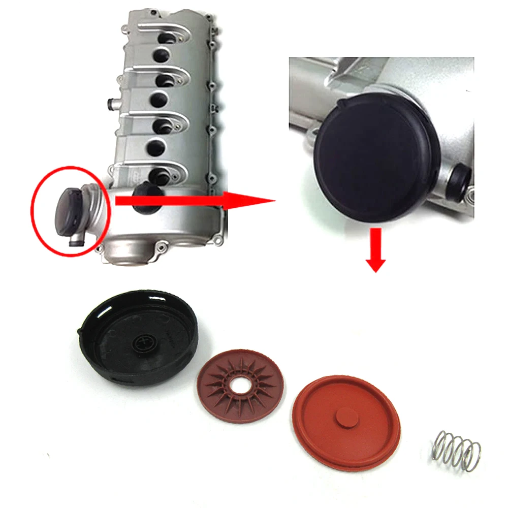 Crankcase Valve Cover Diaphragm Membrane Repair Kit For Porsche Cayenne