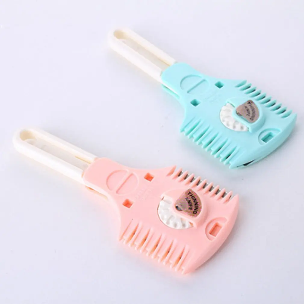 C086 Adjustable Hair Cut Razor Professional Hair Tapering Knife Haircut Razor Eyebrow Trimmer Stylist Knife Beauty