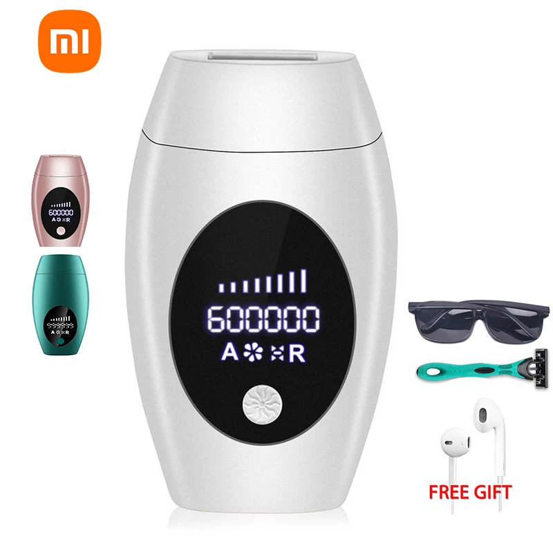 PROD 1005003144370353 Xiaomi Youpin Laser Epilator Hot Sell 600000
Flash Permanent IPL Photoepilator Hair Removal Painless Electric
Epilator For Women