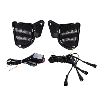 

DHBH-for Toyota Hiace 2014-16 LED Daytime Running Light DRL Fog Lamps Car Styling