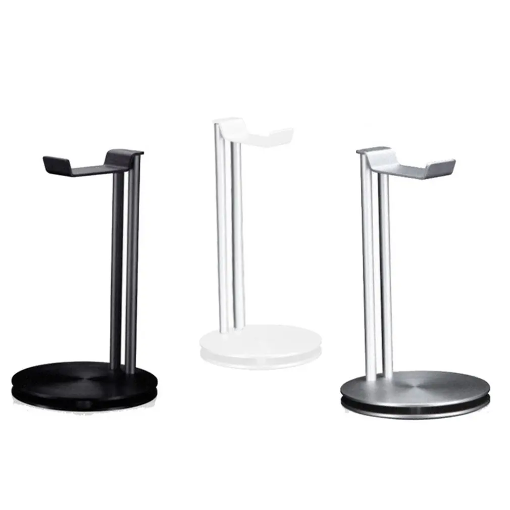 Aluminum alloy 2 Layers Headphone Stand Acrylic Headset Earphone Stand Holder Display For Gaming Headsets Show Shelf