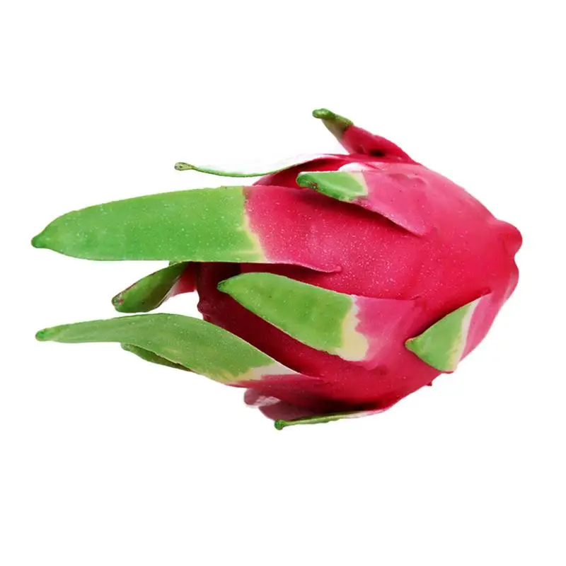New Style Искусственная Pitaya Реалистичная искусственная Pitaya Dragon фруктовая модель обучающая фото домашний магазин украшение для кухни - Цвет: New Style