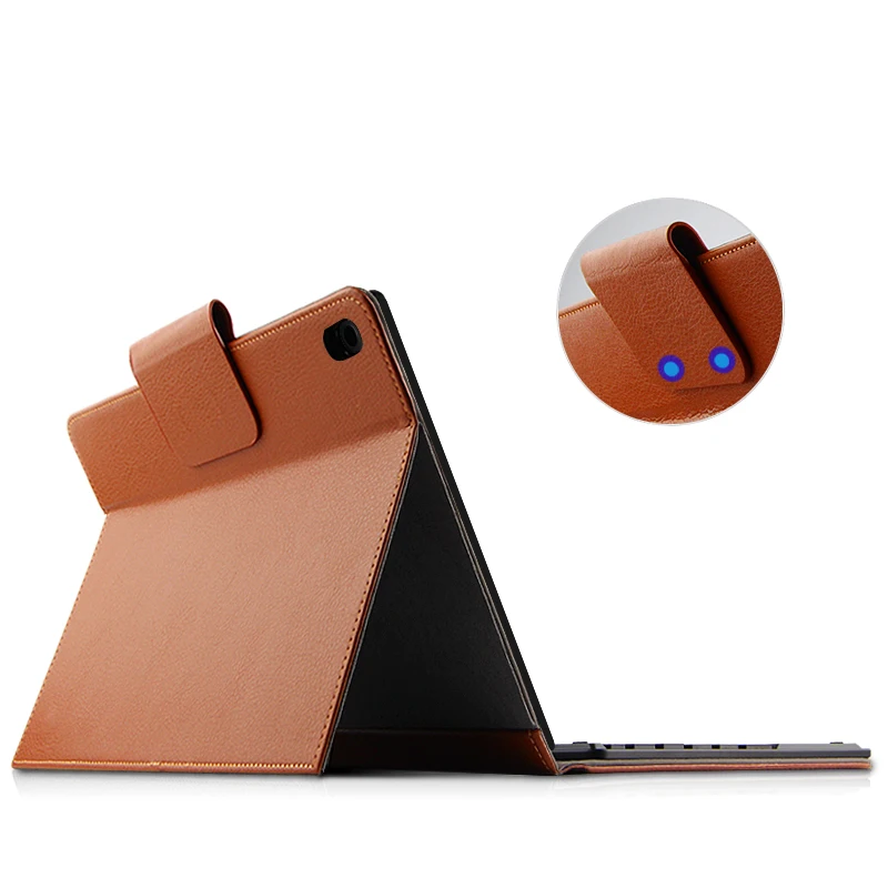Деловой защитный чехол из искусственной кожи для lenovo Tab E10 TB-X104L TB-X104F 10," Bluetooth клавиатура чехол для планшета PC чехол+ ручка