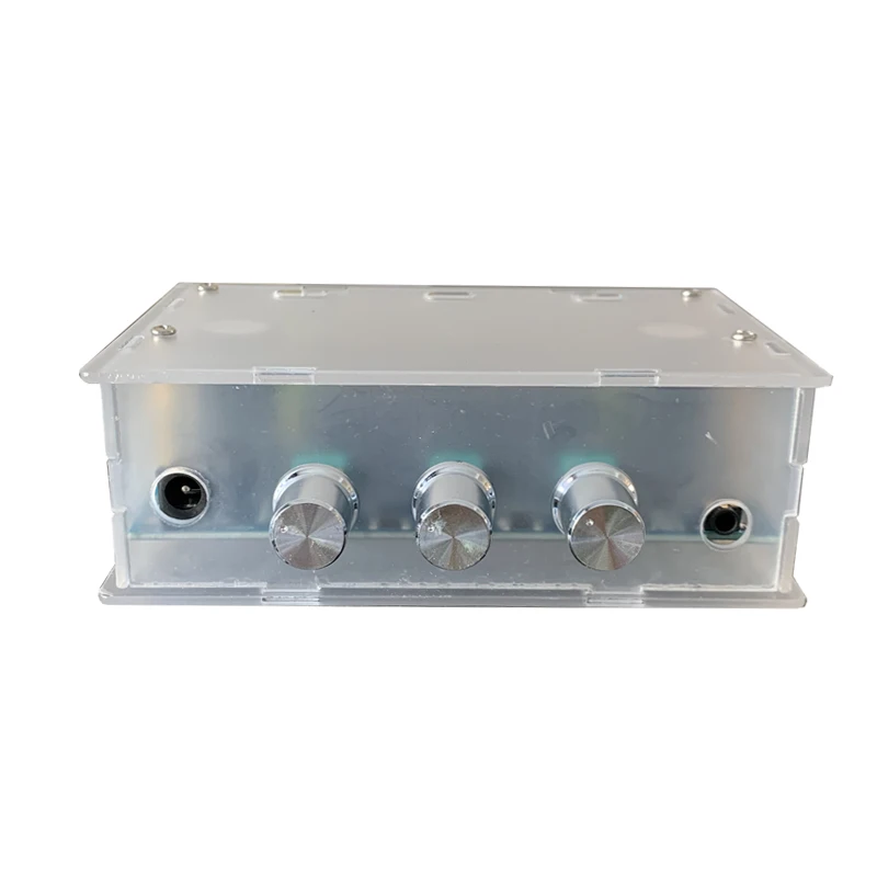 TPA3116D2 Bluetooth 5,0 аудио усилитель плата TPA3116 цифровой усилитель мощности 2,1 канальный стерео усилитель класса D для AUX с Чехол - Цвет: amplifier and case