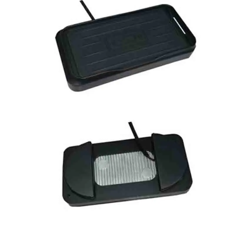 10 Вт QI Беспроводное зарядное устройство для телефона Быстрая зарядка пластина панель держатель телефона для- Porsche Macan 95B автомобильные аксессуары