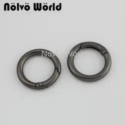 6 шт. тест, внутренняя ширина 19,8 мм 3/4 ", матовый металлический уплотнительное кольцо пружинное кольцо для ключей декоративная пряжка