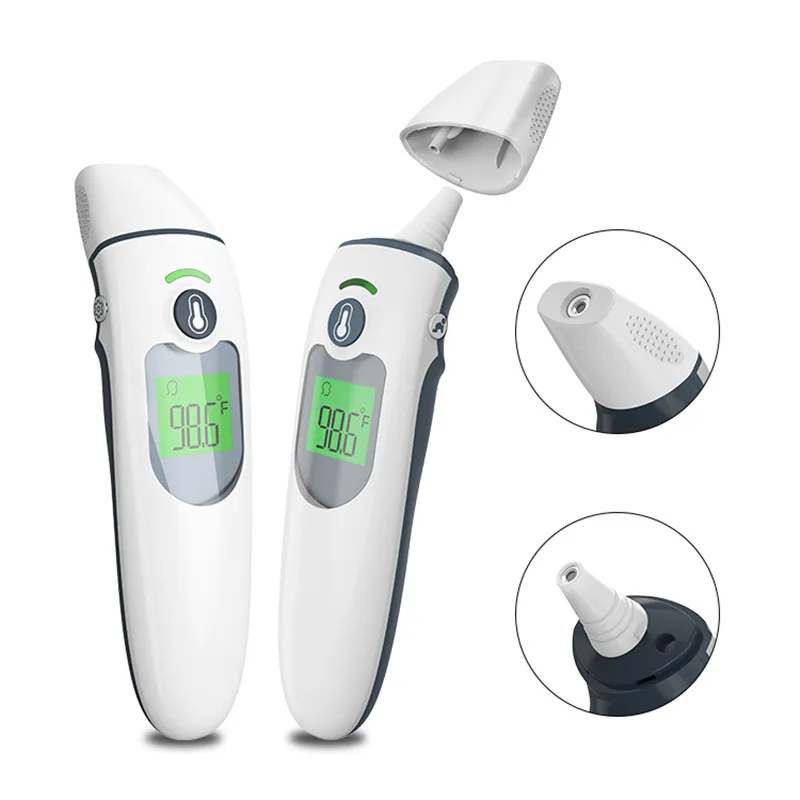 Household Handheld Noncontact Child Adult Thermometer With Fever Alarm