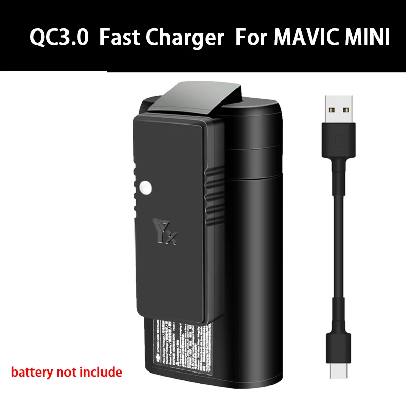 Зарядное устройство USB Type C для DJI Mavic Mini быстрая зарядка аксессуары быстрой
