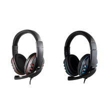3 5mm Wired Headphone With Mic Gaming Headset Earphone Low Bass Stereo For Ps4 One Pc