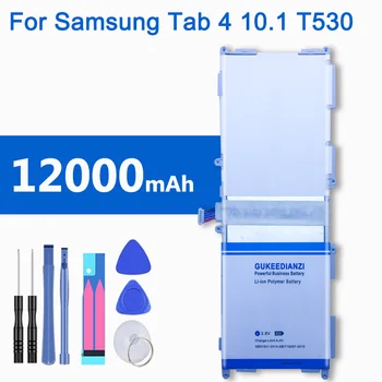 

12000mAh EB-BT530FBC Tablet Battery For Samsung GALAXY Tab 4 SM T530 T531 T535 Rechargeable Li-ion Lithium Polymer Batteries