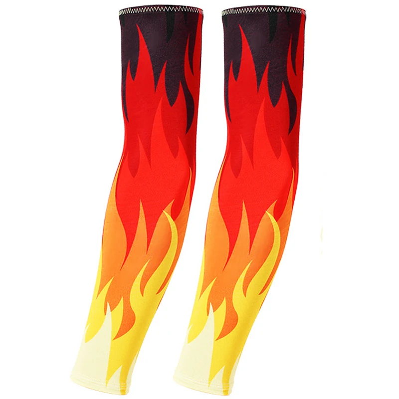 

1Pair Breathable UV Protection Running Arm Sleeves Basketball Elbow Pad Fitness Armguards Outdoor Sports Cycling Arm Sleeves