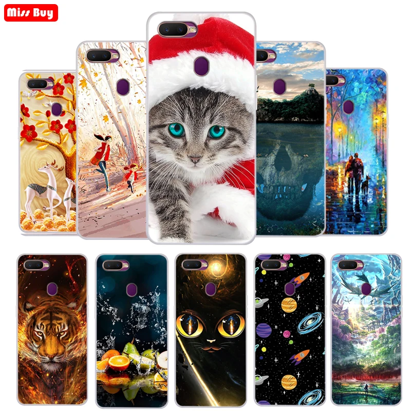 

For OPPO AX7 Case Cartoon Lion Love Soft Silicone Phone Cases For OPPO AX7 CPH1903 CPH1901 OPPOAX7 AX 7 A7 OPPOA7 Case 6.2inch
