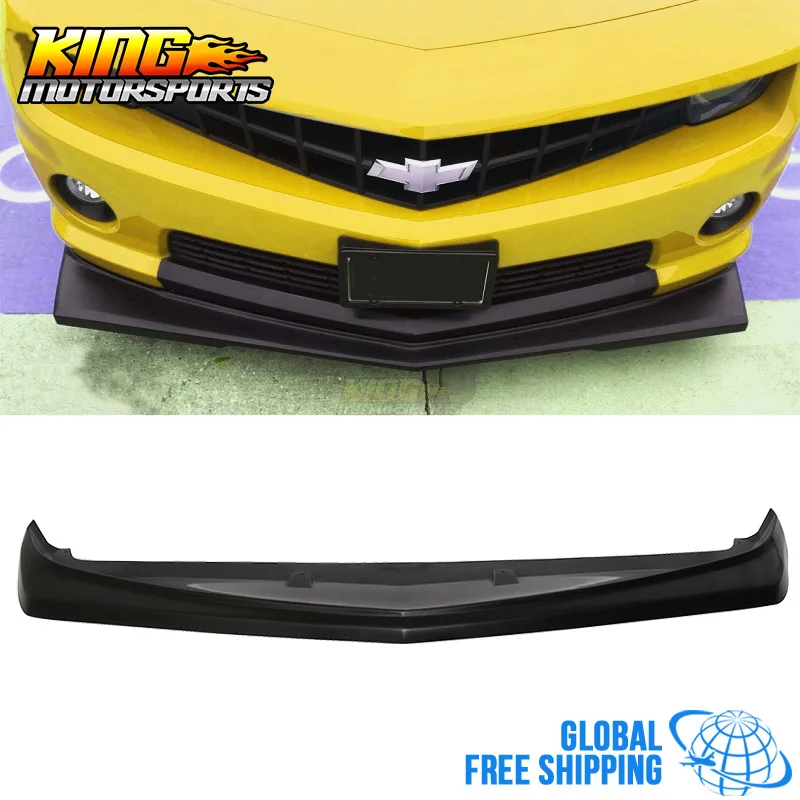 Подходит для Z28 Look 10 13 Chevrolet Camaro V6 передний бампер спойлер полиуретановый уретан